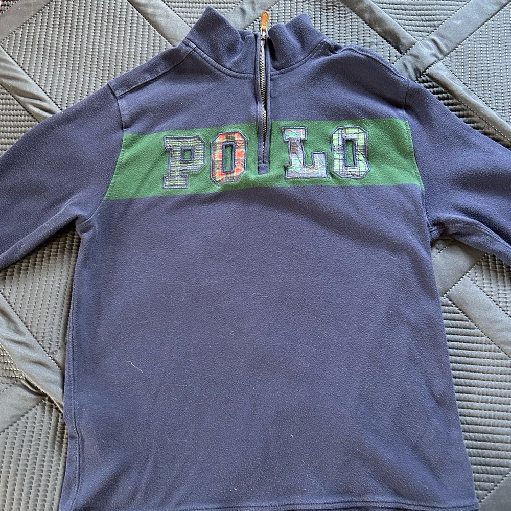 Polo Ralph Lauren half zip up. Size small